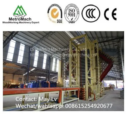 High Capacity Complete Particle Board Chipboard Production Machine Line photo-2