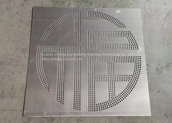 For Office Building & Resort Distortions Aluminium Veneer Surface Treatment Fluorine