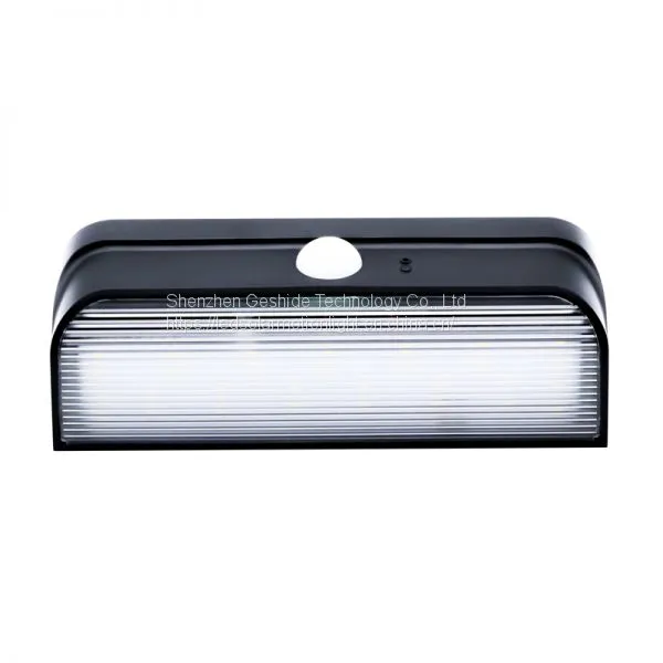 High Quality Waterproof IP65 Motion Sensor Led Outdoor Garden Solar Wall Light photo-3