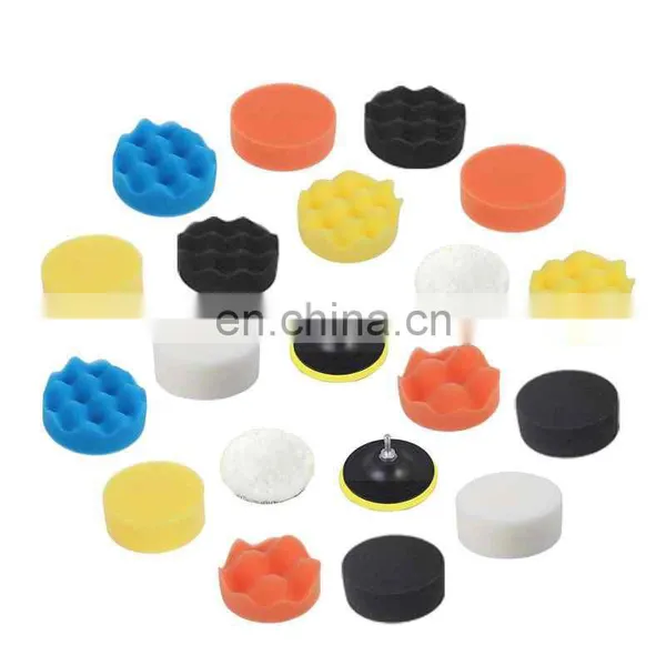 Round Shaped Waxing Polish Sponge Wax Applicator Pads for Car photo-2