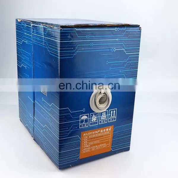 Utp Cat6 4 Pair Twisted CCA/copper PVC /LSZH Jacket Lan Cable for Communication Equipment photo-7