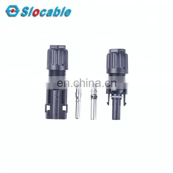 Slocable High Quality CN40 Waterproof DC Solar Connectors Made in China photo-2
