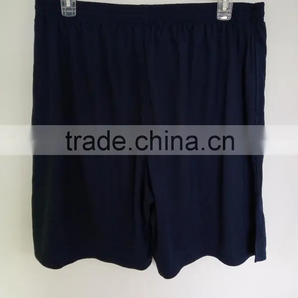 100% Poly Men's Performance Shorts With Solid Color photo-2