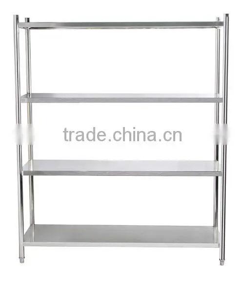 Types of Square Tube Stainless Steel Hotel Room Service Cart Service Trolley photo-4