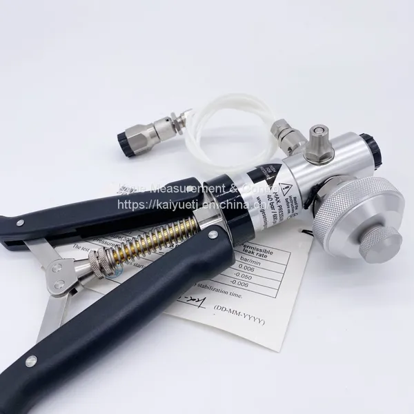 Druck Pneumatic Pressure and Vacuum Pump 1/4NPT GE Pv211 photo-3