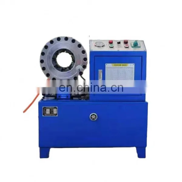 Wholesale Low Price 220v 380v Blue Steel Tube Crimping Machine Hydraulic Hose photo-2