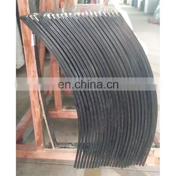 Mesh Frosted Toughened Autoclave Clear Skylight Tempered Ceiling Broken Clear Curved Glass photo-3