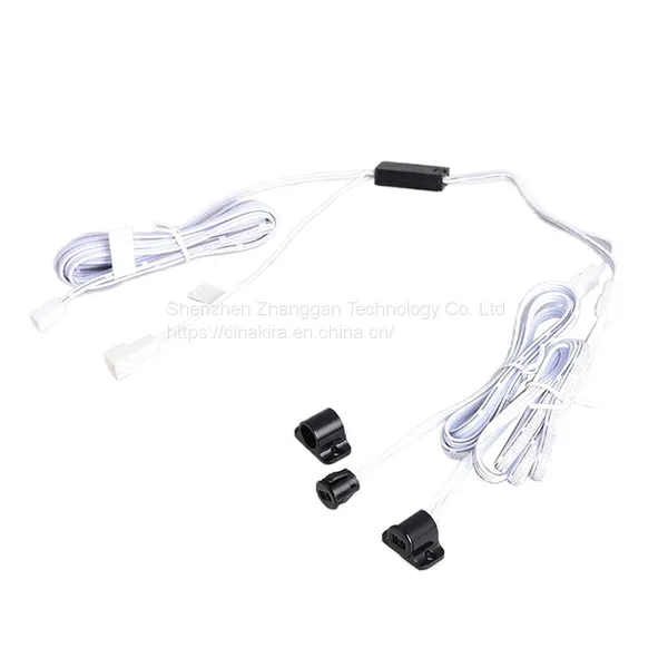 12V 24V Light Switch LED Strips Lighting Controller Automatic Door Switch ON OFF for Cabinet Closet Warehouse Wardrobe Electrical Door Switch Pantry Light(Black) photo-3