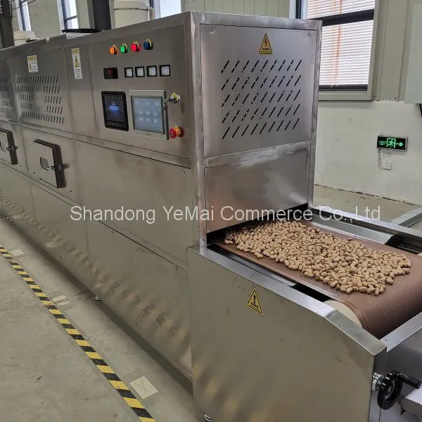 Advanced Microwave Continuous Peanut Roasting Machine