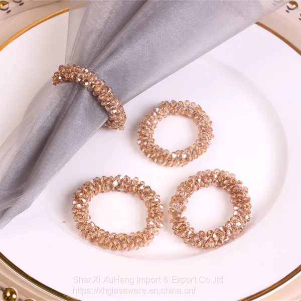 Cheap Wholesale Round Simple Napkin Cloth Holder For Home Decoration photo-3