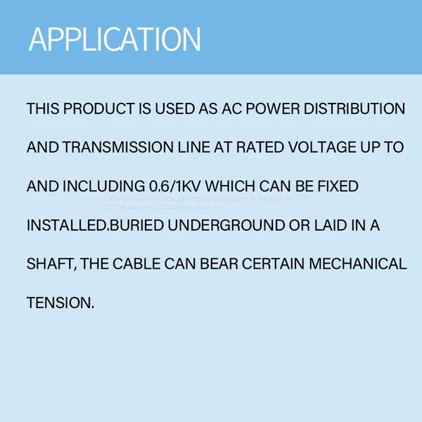 IEC 60502-1 0.6/1kV IEC 60502-1 PVC Insulated,PVC Sheathed,steel Wire Armoured Power Cable photo-4