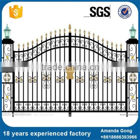 Eco-Friendly Used Wrought Iron Gate For Villa Sale photo-2