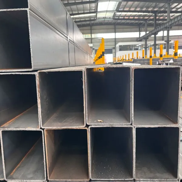 Low Carbon Thickness GB ASTM Q235 Q355 Carbon Steel Rectangular Tube Seamless Pipes photo-4