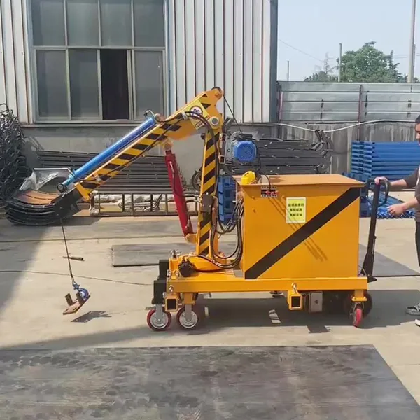 Small Manual Electric Hydraulic Small Lifting Crane photo-4