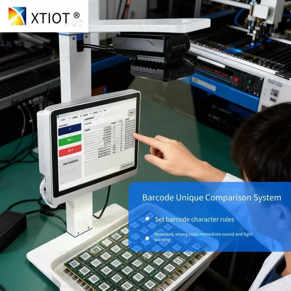 xingtong xts09 barcode character proofreading, qr code traceability, anti-mixing and missing code, barcode comparison software manufacturer