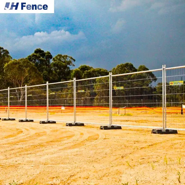 Good Quality PVC Coated Welded Wire Mesh Metal Galvanized Panel Temporary Construction Traffic Barrier Garden Safety Fence photo-4