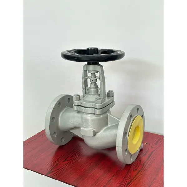 DIN DN50 DN65 PN25 PN16 Cast Iron Cast Steel WCB GG25 Flange Bellows Seal Globe Valve photo-6