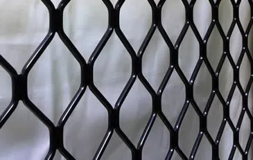 Black Powder Coated Aluminium Diamond Grille photo-3