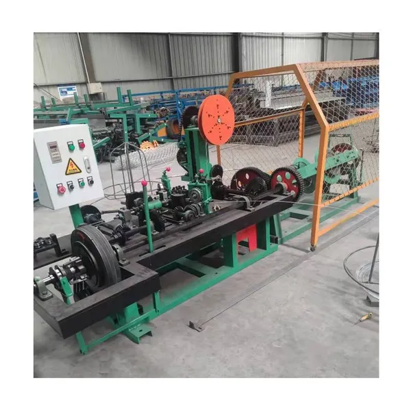 SD China Factory Direct Sales: Fully Automatic Motor-Driven High-Safety Single/Double Strand Barbed Wire Machine