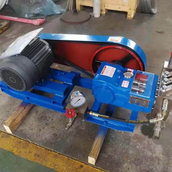 Luoji Pump Supplies Four-cylinder High-flow Pressure Test Pumps With Ceramic Plungers, Electric Reciprocating Pumps photo-3