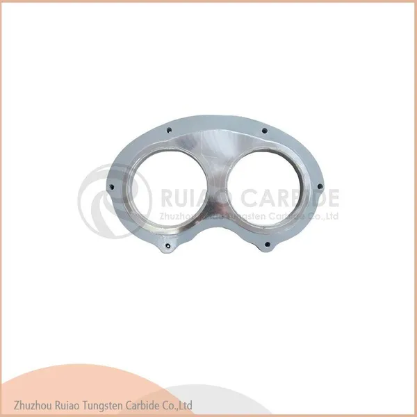 Tungsten Carbide Spectacle Plate for Concrete Pump