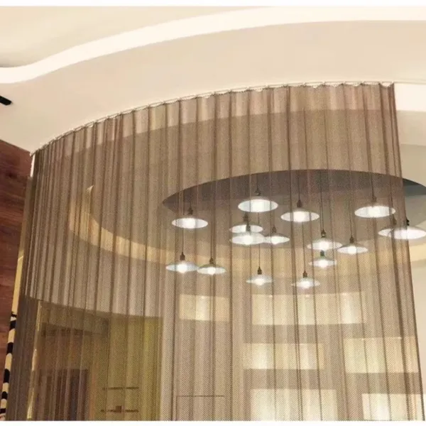 Stainless Steel Metal Decorative Curtain Wire Mesh Suitable for Cabinets, Special Stainless Steel Wire Mesh