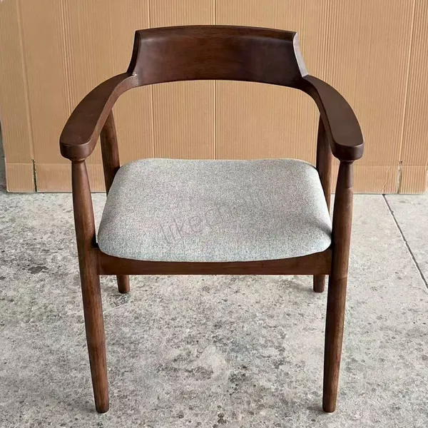 Commercial Traditional Solid Wood Bentwood Frame Dining Chairs 1 Year Warranty for Kitchen Restaurant Gym Bathroom Workshop Use photo-2