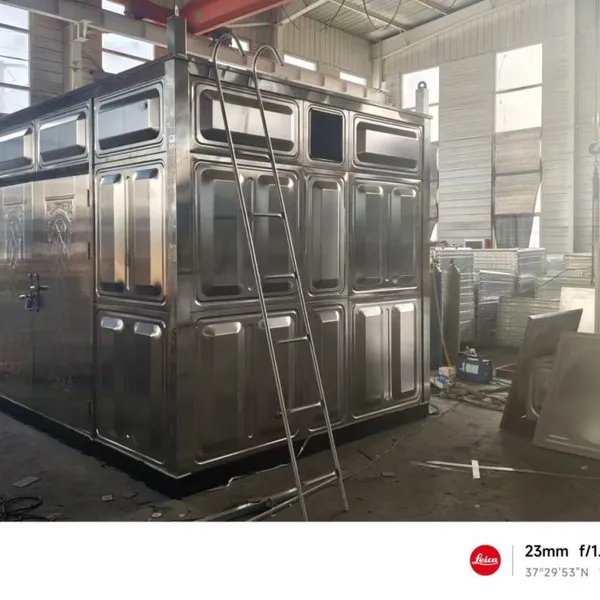 Заводской прямой SMC FRP композитный секционный резервуар для воды для прибрежных районов