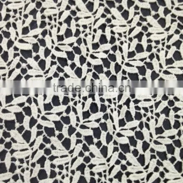 2016 Fashion Lace Accessory Hot Sale 100 Cotton Fabric Lace Fabrics for Wedding photo-2