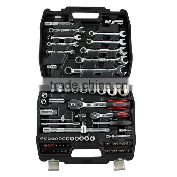 Thailand 82 Pcs German Chrome Vanadium Steel Socket Sets Hand Tool photo-3