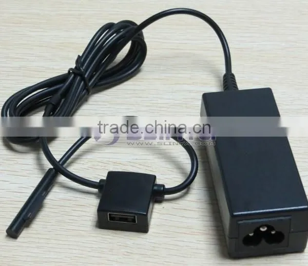 Wall Adapter Charger Power SupplyWith IC Chip USB Adaptor For Microsoft Pro 3 photo-2