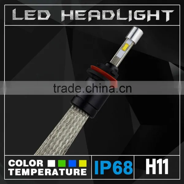 6000k/3000K/4300K Auto LED Headlight Conversion photo-5