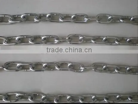 2016 CHINA MANUFACTURER STAINLESS STEEL DIN763 WELED CHAIN SHORT LINK CHAIN RIGGING HARDWARE photo-4