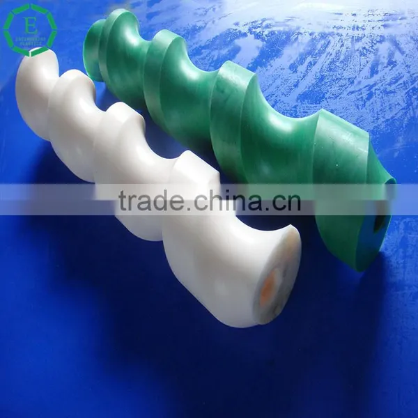 Guangzhou Factory CNC Machined for Plastic Nylon Conveyer Screw