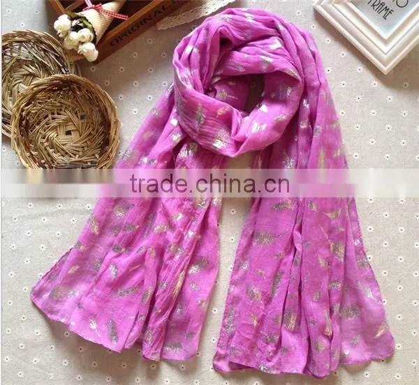 Wide 100% Cotton Pashmina Shawl Scarf for Women photo-4