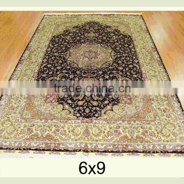 Saudi Carpet Factory Masjid Carpet Prayer Carpet Handmade Persian Silk Rug Persian Handmade Silk Carpets for Home Hotel Villa