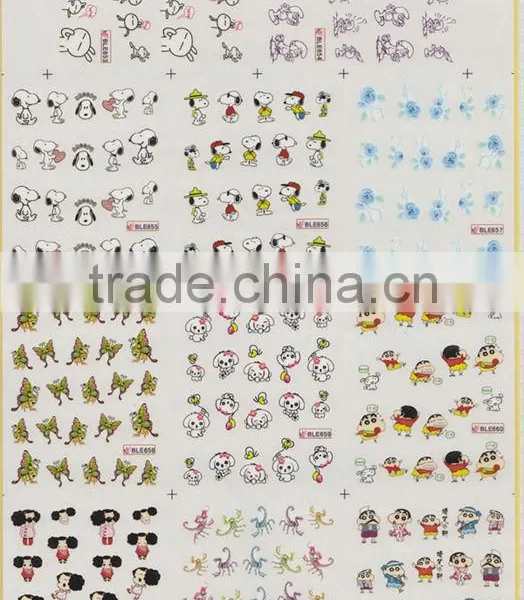 Water-print Nail Sticker/Full Toes Water Decals photo-5
