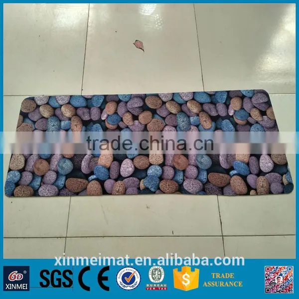 China Pebble PVC Custom Memory Mat photo-6
