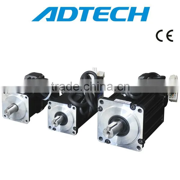 220V 3phase 400watt AC servo motor with 2500PPR encoder feedback