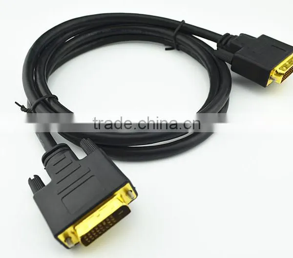 Gold Plated Connector CCS/BC/TC M to M Dvi to av Adapter 24+1 Wrapped PVC photo-5