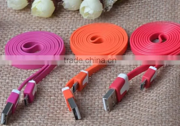 For IPhone USB Cable 100% Original Charger Cable Noodle Design,For Mobile Phone photo-5