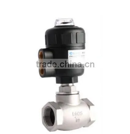 Plunger Pilot Long Life Cycle Mass Flow Angle Seat Valve photo-3