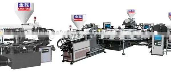 Two Color PVC Sole Injection Moulding Machine/pvc Rotary Shoe Making Machine/Shoes Making Machine JL-105 photo-2
