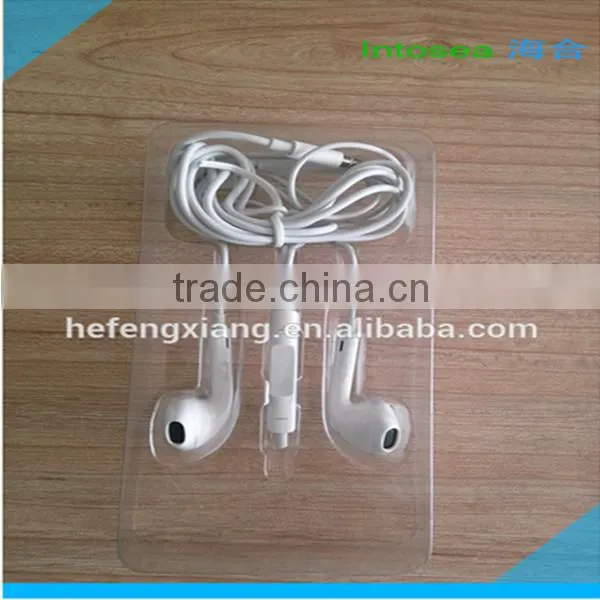 Dual Tone Hole Design Stereo Earphone,wired Earphone for Cellular Phone, Tablet Pc, Video Phone, MP3/MP4
