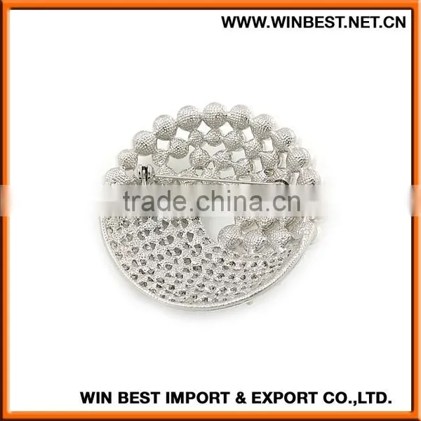 Wholesale New Products Leaf Shape Brooches, Luxury Brooch,rhinestone Wedding Brooches photo-3