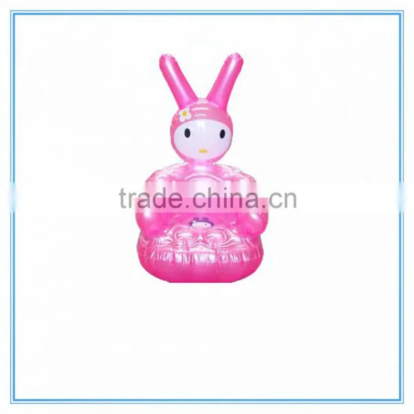 Hot Sale PVC Inflatable Animal Sofa,Air Filled Inflatable Sofa Furniture,Baby PVC Inflatable Sofa Chair photo-5
