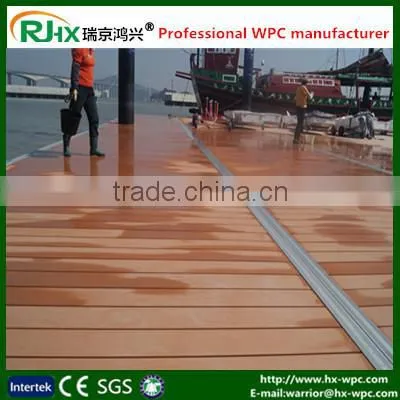 High Quality Wood Plastic Composite Board for Hollow Composite Decking Floor photo-2