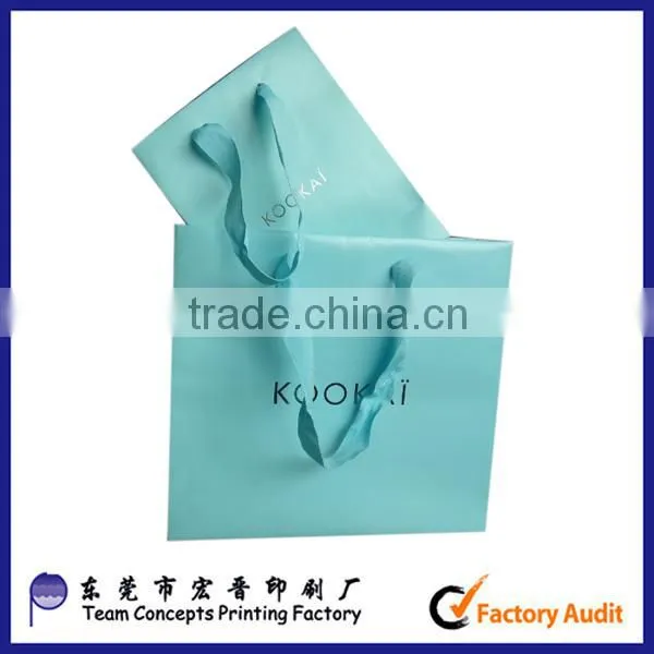 Metallic Foil Hot Stamping Jewelry Printed Paper Bag photo-4