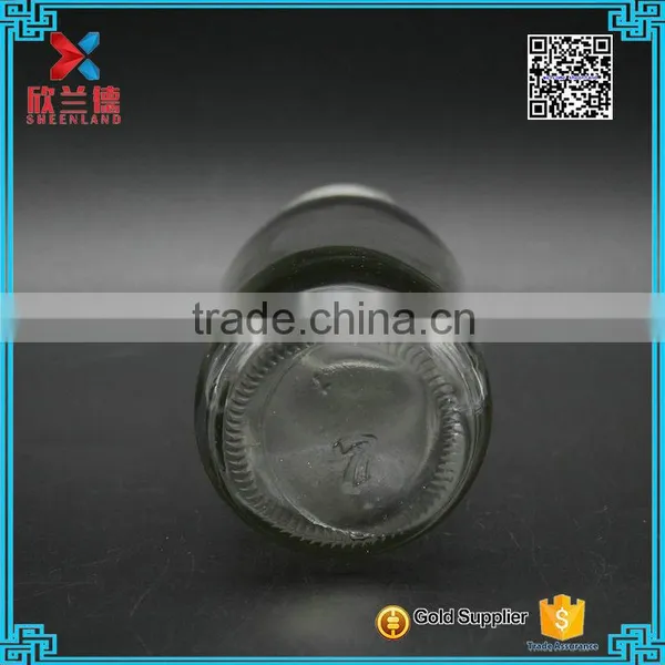 Hot Sale Glass Milk Drinking Bottle With Metal Tin Lid Wholesale photo-6