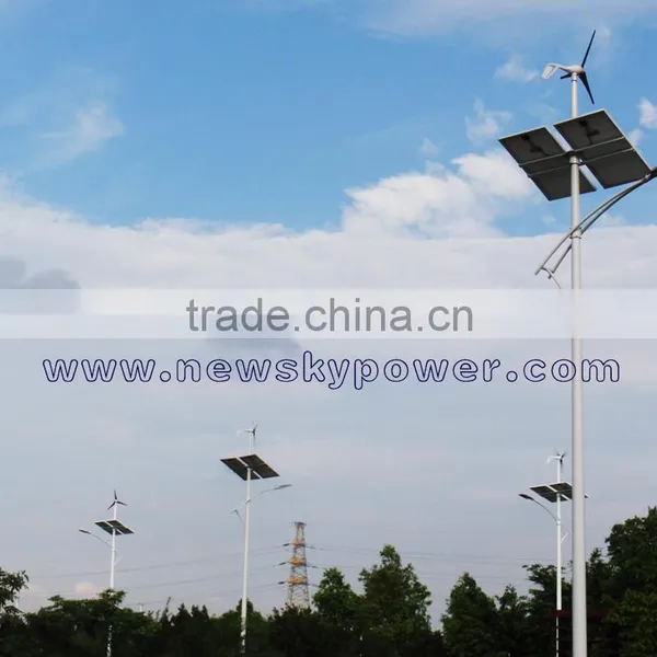 China Factory Wind Solar Hybrid Street Lights Hybrid Wind and Solar Street Lights photo-6